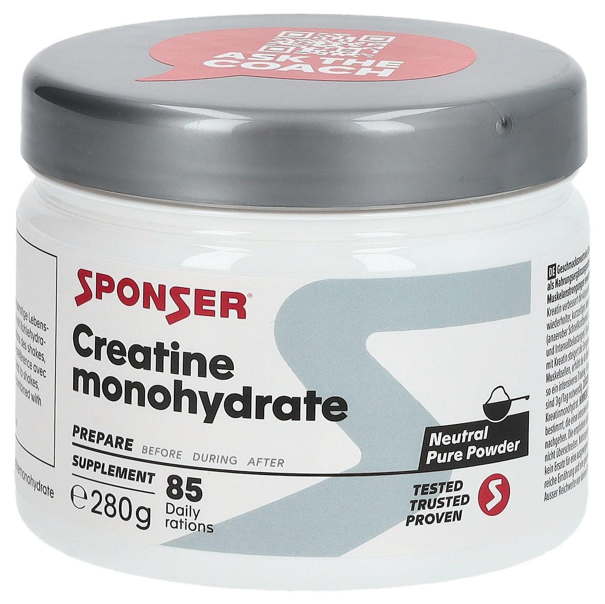 Sponser Creatine Monohydrate Pulver (280g)