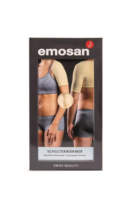 Emosan Ultra Schulterwärmer Grösse L écru (1 Stk)