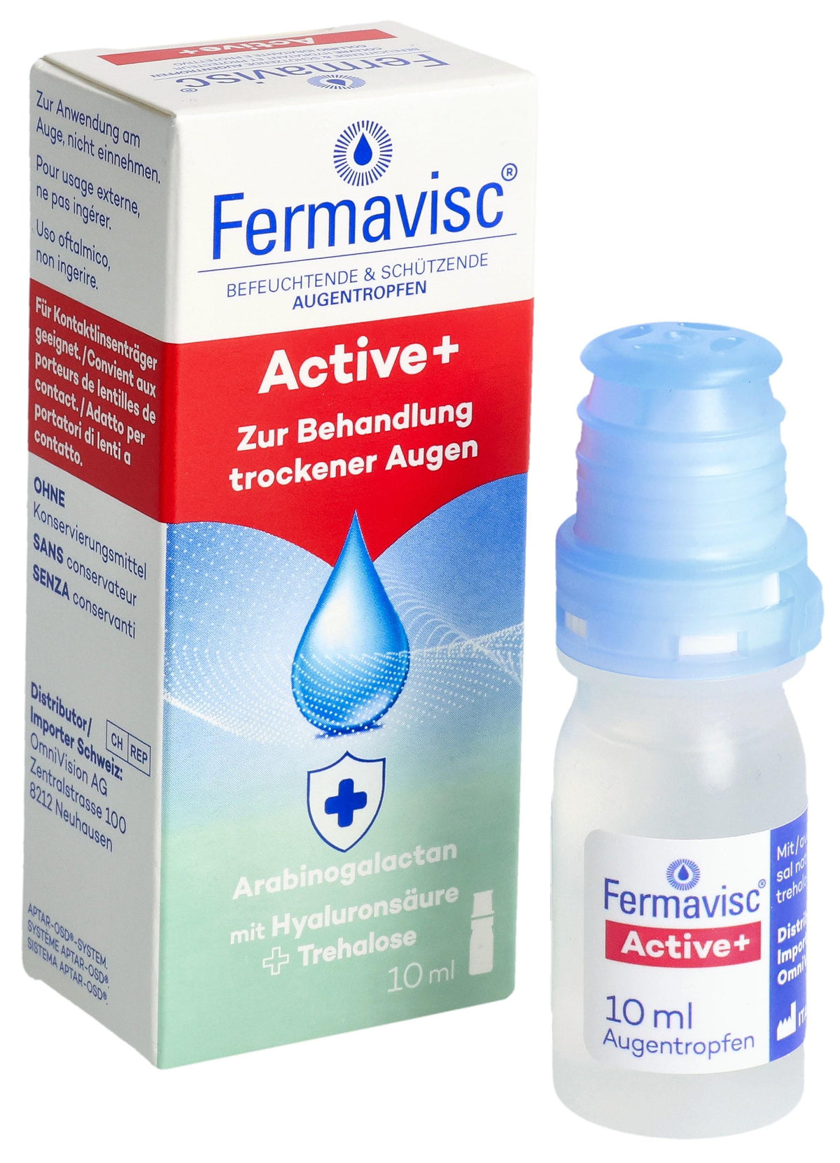 Fermavisc Active+ Augentropfen (10ml)