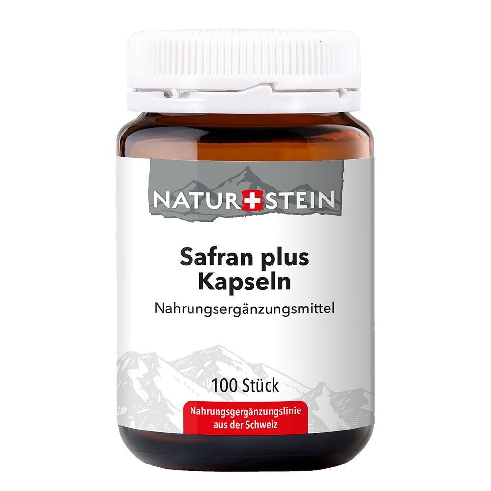 NATURSTEIN Safran plus Kapseln (100 Stk)