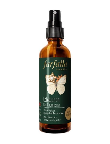 Farfalla Spray d'ambiance bio Lebkuchen (75ml)