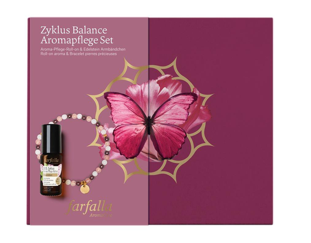 Farfalla Frauenleben Aromapflege Set Zyklus Balance (2-teilig)