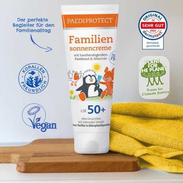 PAEDIPROTECT Crème Solaire Famille SPF 50+ (200ml)