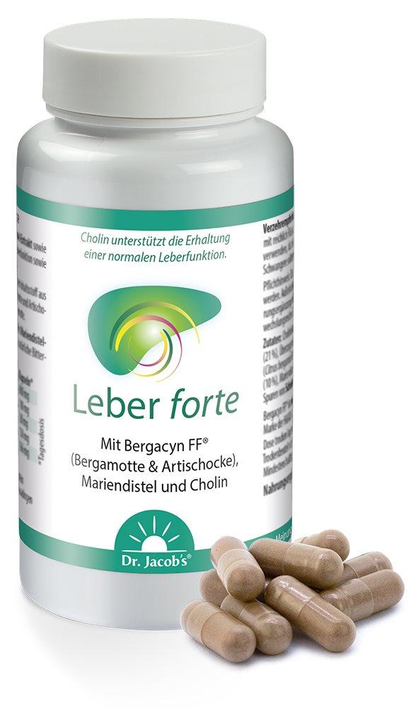 Dr. Jacobs Leber forte Bergamotte Kapseln (60 Stk)