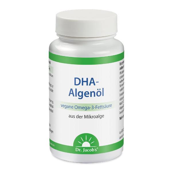 Dr. Jacob's DHA Algae Oil Omega-3 Capsules (60 pcs)