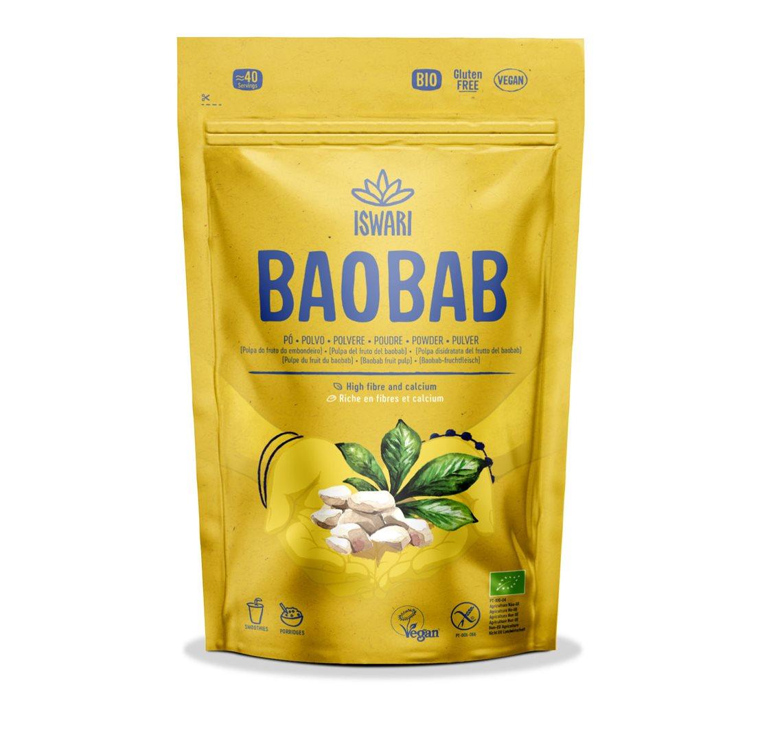 ISWARI Baobab Pulver Bio (125g)