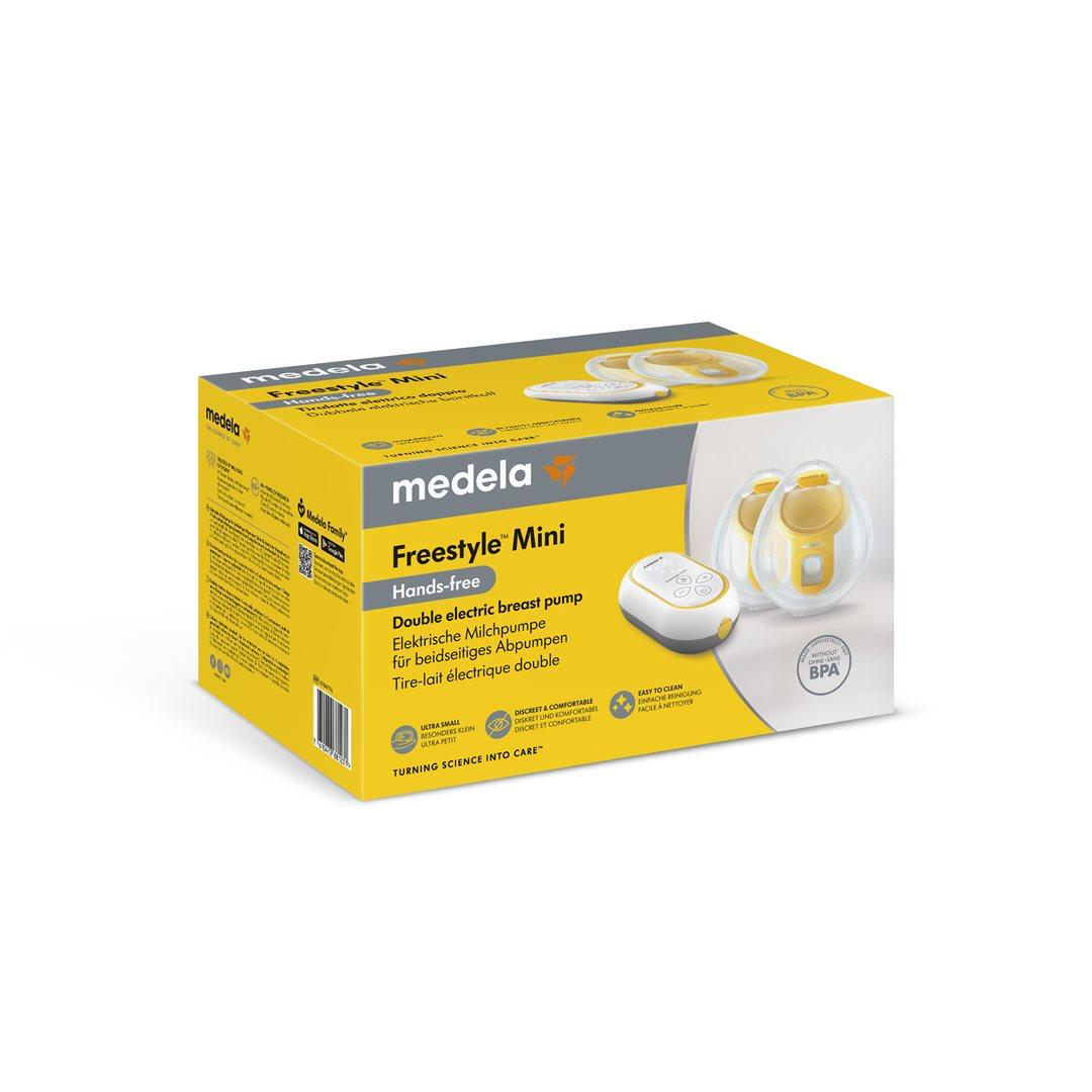 medela Freestyle Mini Hands-free elektrische Doppelmilchpumpe (1 Stk)