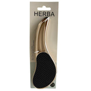 HERBA Raspa piedi nano-cristallo oro metallizzato (17.5cm)