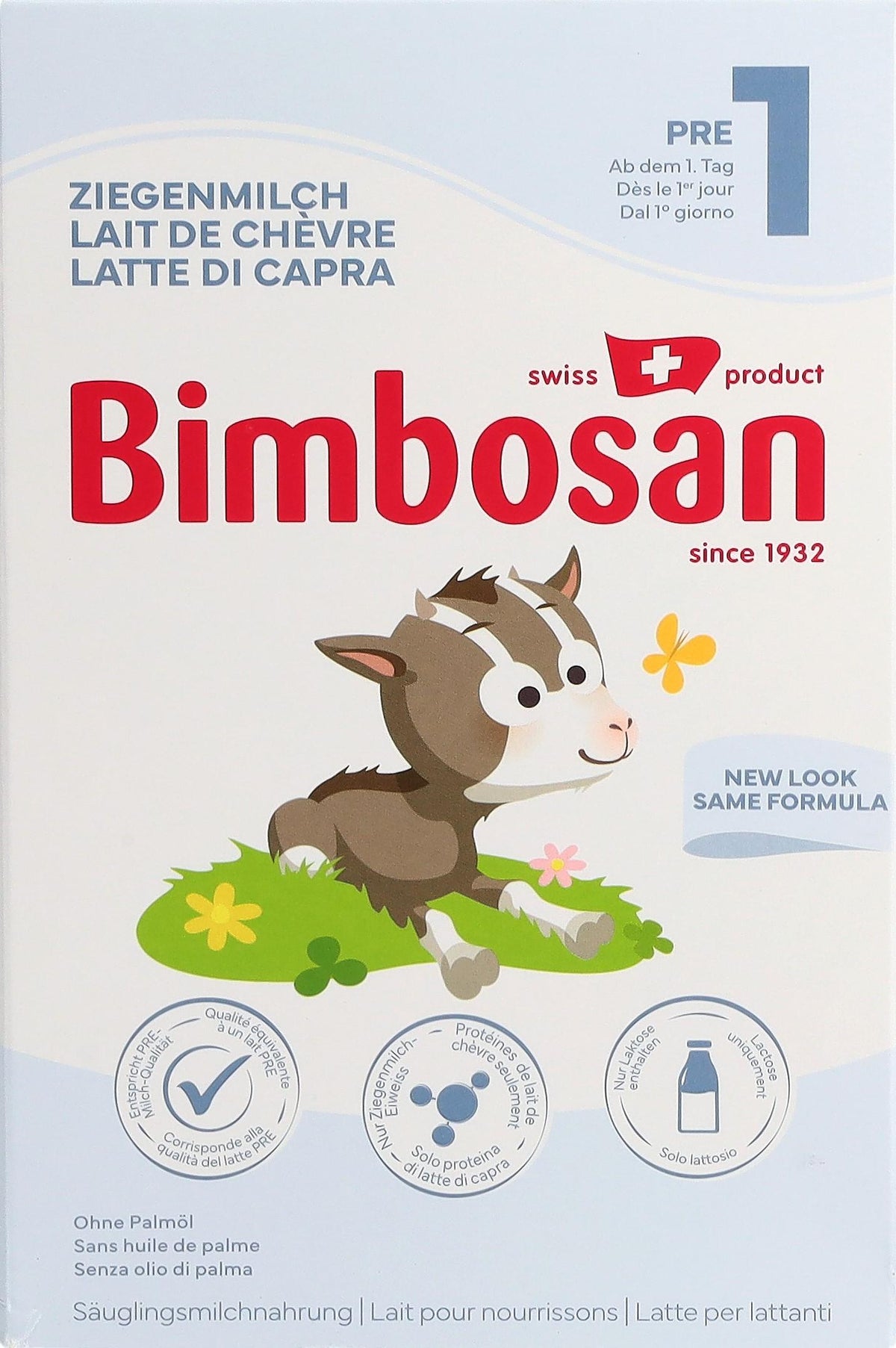Bimbosan Goat Milk PRE-1 Infant Formula (400g)