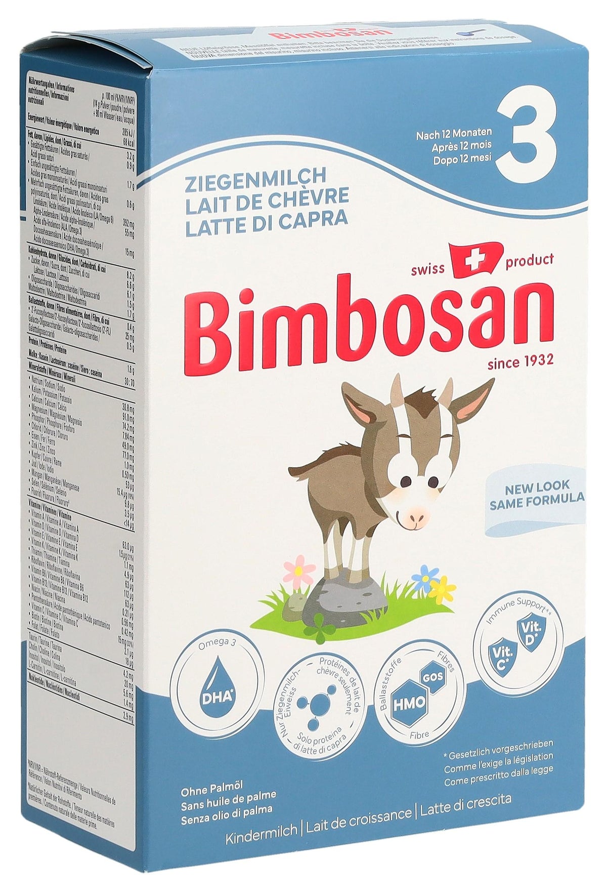 Bimbosan Ziegenmilch 3 Kindermilch (400g)