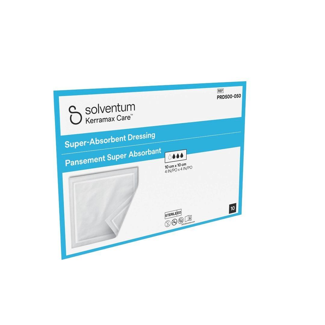 Solventum Kerramax Care superabsorbierende Wundauflage 10 x 10cm (10 Stk)