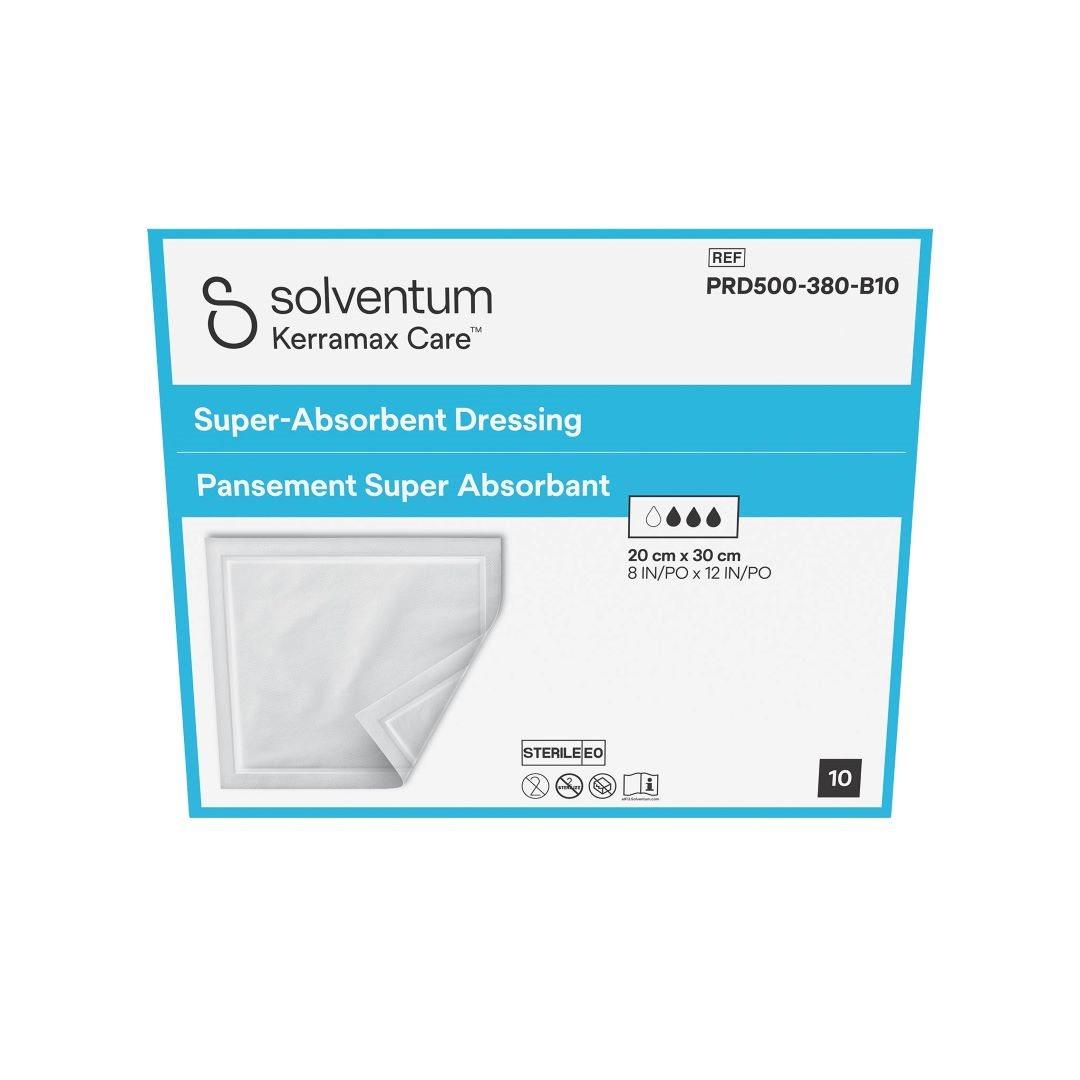 Solventum Kerramax Care superabsorbierende Wundauflage 20 x 30cm (10 Stk)