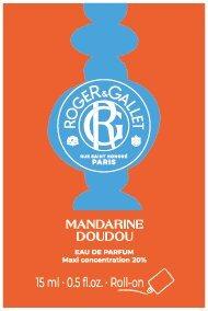 ROGER & GALLET Mandarine Doudou Eau de Parfum Roll-on (15ml)