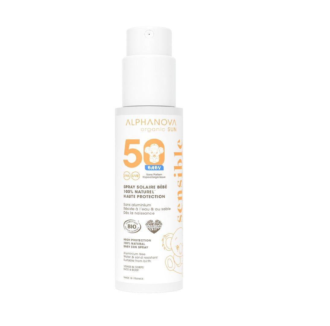 ALPHANOVA Bébé Sonnenspray LSF 50+ Bio (100g)