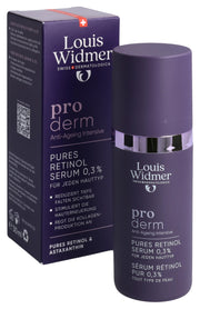 Louis Widmer Proderm Serum pures Retinol 0.3% parfümiert (30ml)