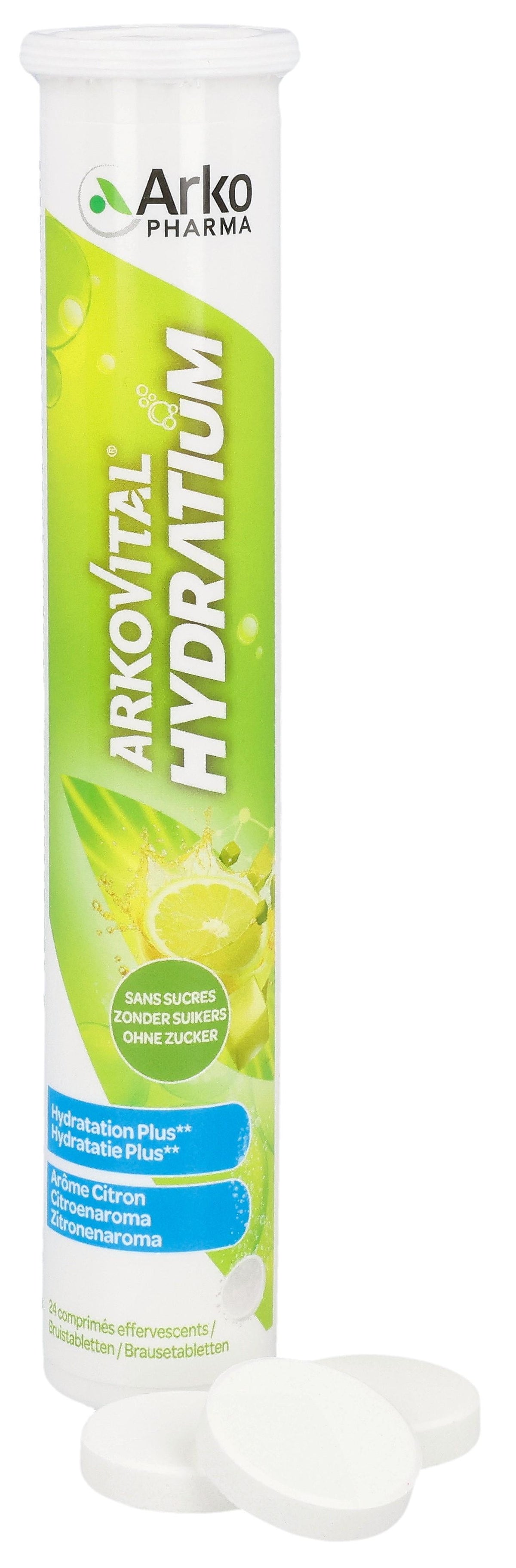 ARKOVITAL Hydratium Brausetabletten Zitrone (24 Stk)