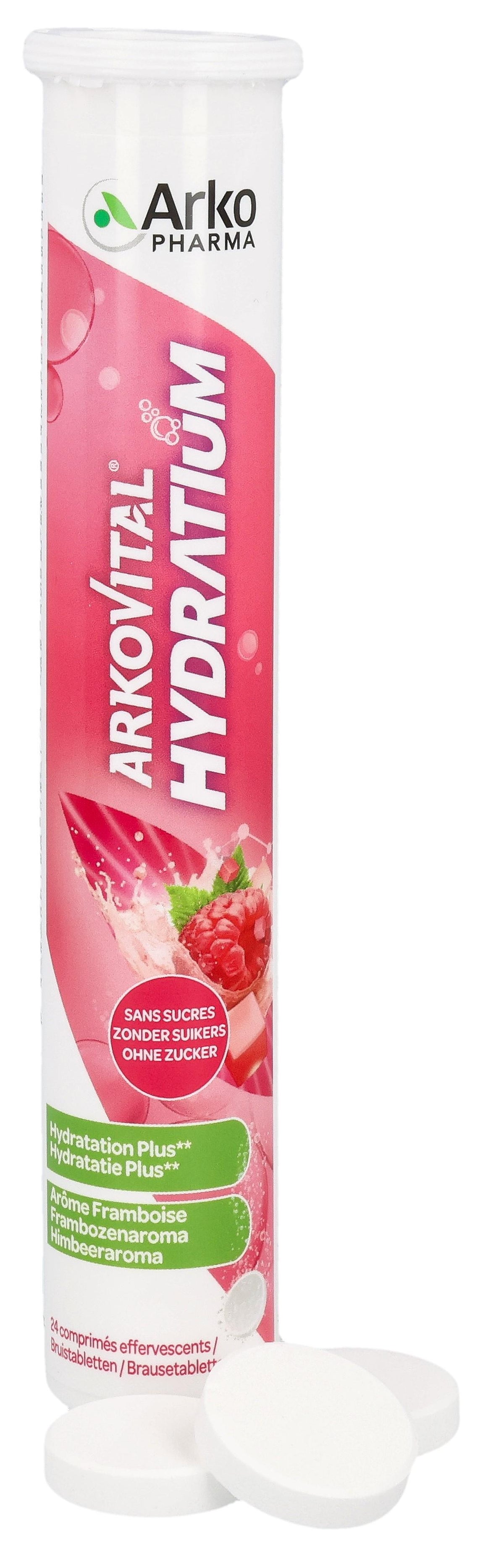 ARKOVITAL Hydratium Brausetabletten Himbeere (24 Stk)