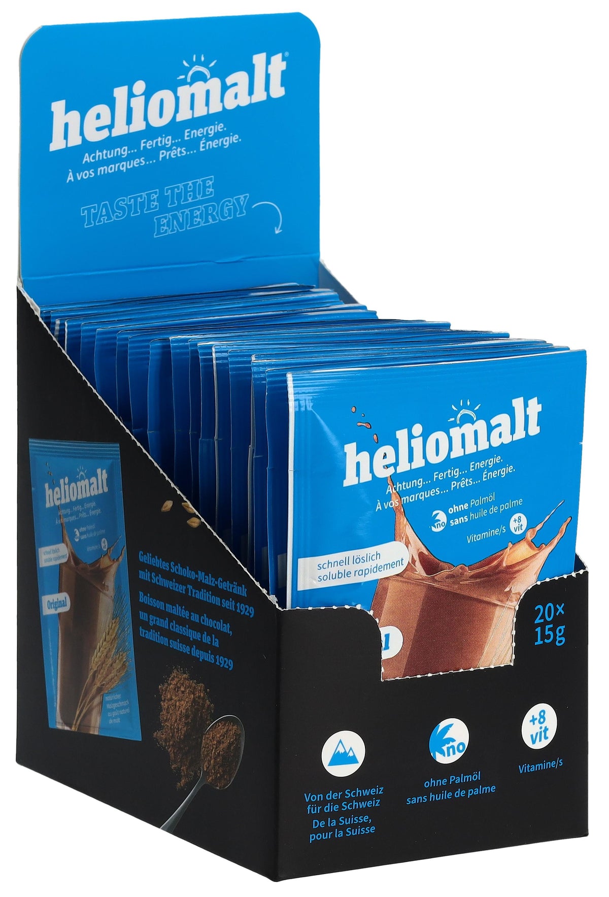 Heliomalt Original Pulver Portionenbeutel (20 x 15g)