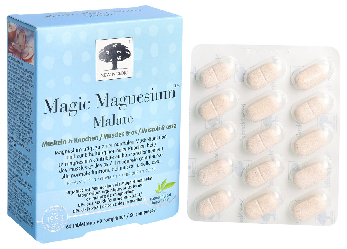 NEW NORDIC Magic Magnesium Malate Tabletten (60 Stk)