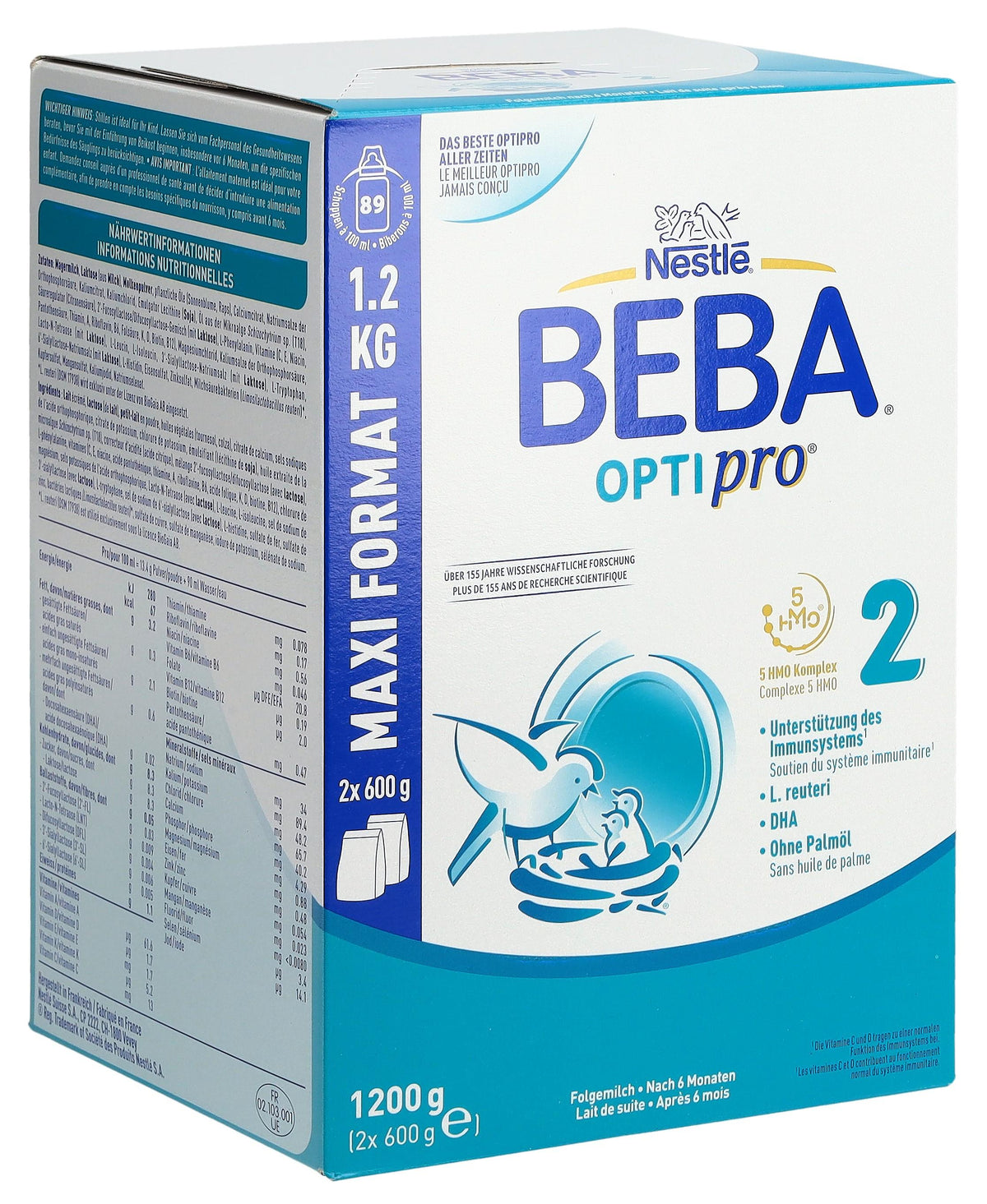 Nestlé BEBA Optipro 2 Maxi Format (1200g)