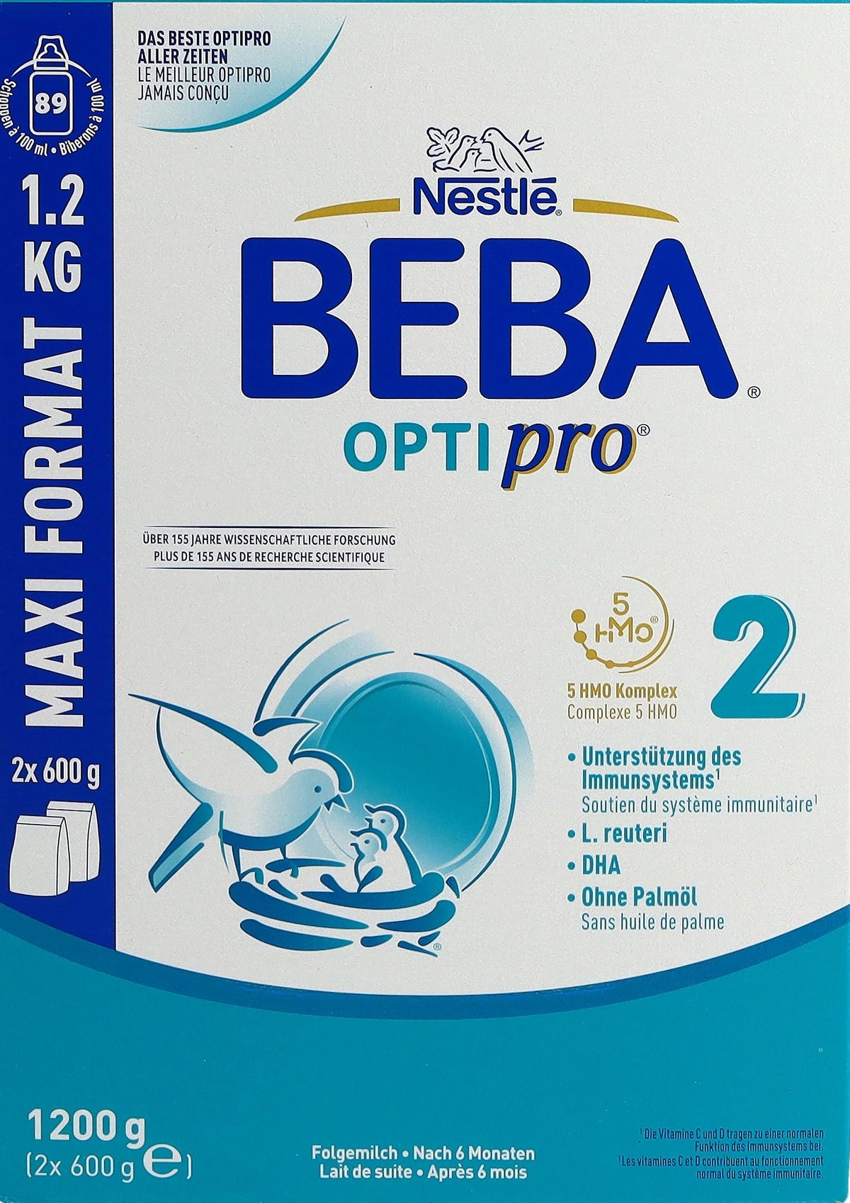 Nestlé BEBA Optipro 2 Maxi Format (1200g)