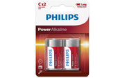 Philips Power Alkaline Batterien C/LR14 (2 Stk)