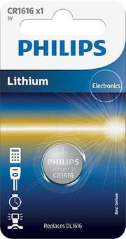 Philips Lithium Knopfzelle CR1616 (1 Stk)