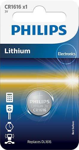 Philips Lithium Knopfzelle CR1616 (1 Stk)