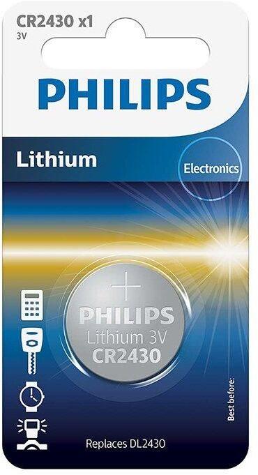 Philips Lithium Knopfzelle CR2430 (1 Stk)