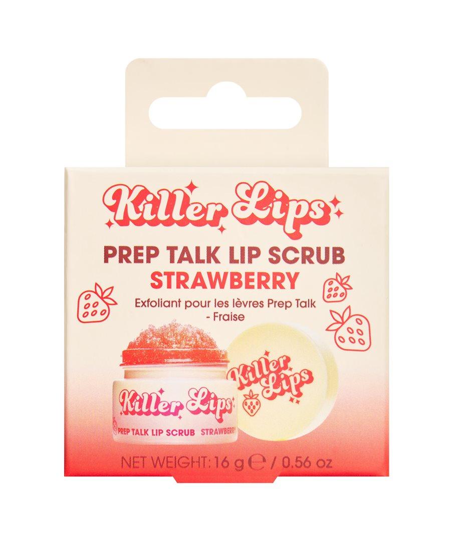 Killer Lips Prep Talk Gommage lèvres Strawberry (16g)