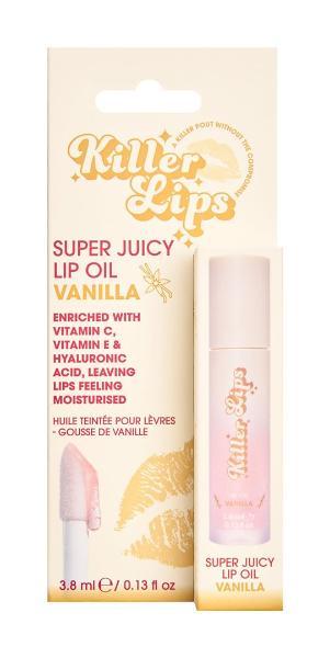 Killer Lips Super Juicy Huile à lèvres Vanilla (3.8ml)