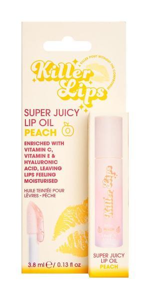Killer Lips Super Juicy Lip Oil Peach (3.8ml)
