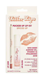 Killer Lips Pucker Up Lip Kit Spiced Up (3.8ml + 1g)