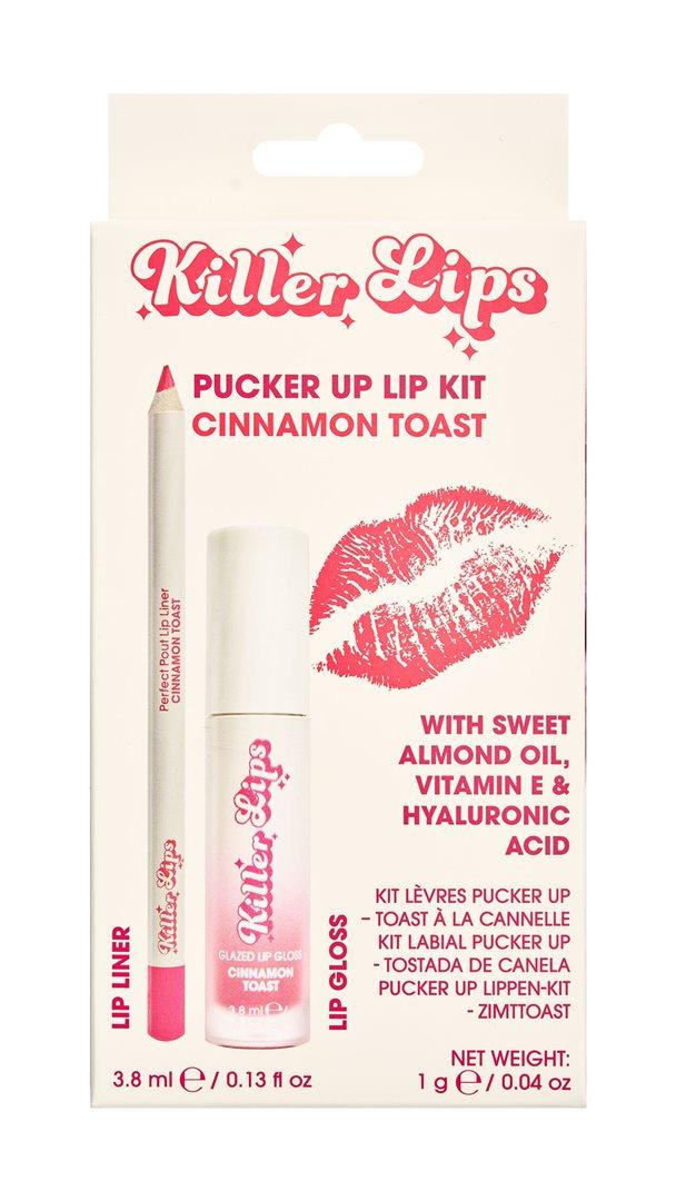 Killer Lips Pucker Up Lip Kit Cinnamon Toast (3.8ml)