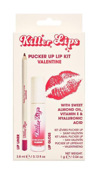 Killer Lips Pucker Up Kit labbra Valentine (3.8ml)