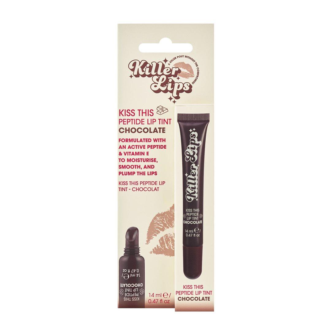 Killer Lips Kiss This Teinte à lèvres aux peptides Chocolate (14ml)