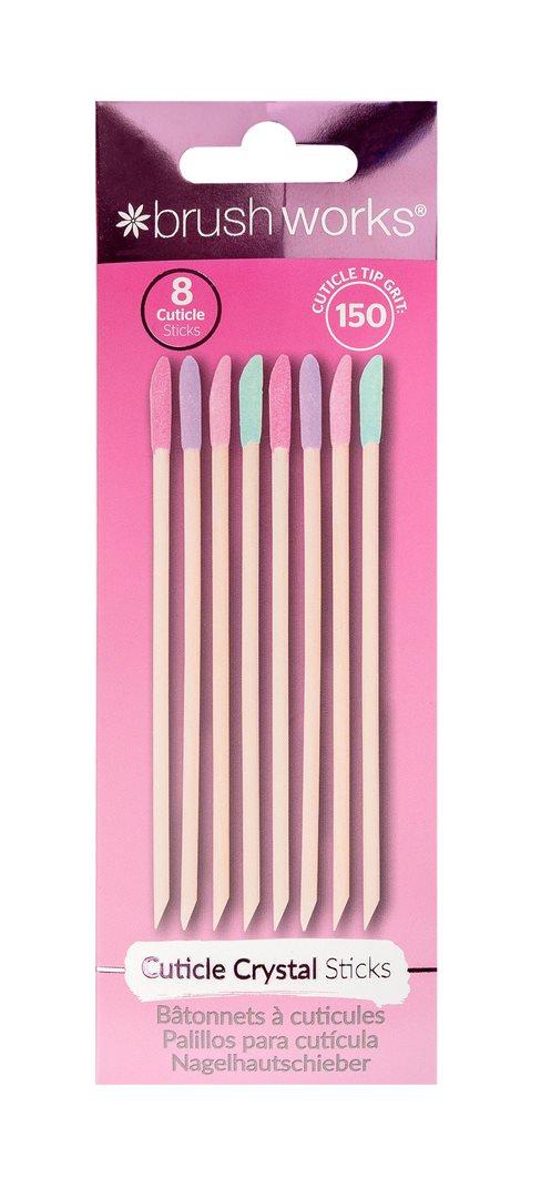 Brushworks Bastoncini in cristallo per cuticole (8 pz)