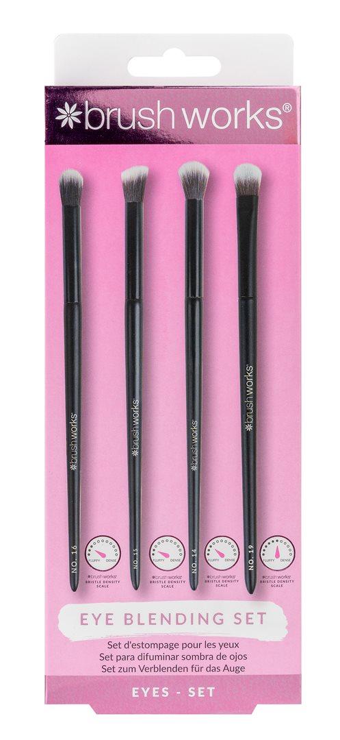 Brushworks Eye Blending Set Lidschattenpinsel (4 Stk)