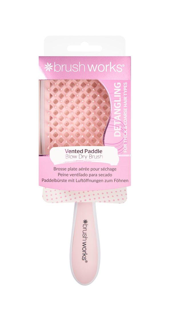 Brushworks Vented Paddle Blow Dry Hair Brush Föhnbürste (1 Stk)