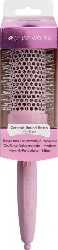 Brushworks Ceramic Round Brush Medium Rundbürste (1 Stk)