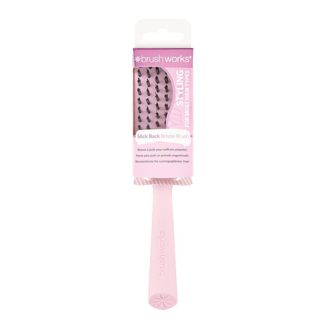 Brushworks Slick Back Bristle Hair Brush brosse à cheveux (1 pce)
