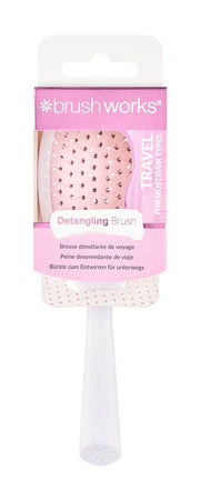 Brushworks Travel Detangling Hair Brush spazzola districante da viaggio (1 pz)