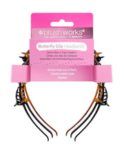 Brushworks Butterfly Clip Headbands (3 pcs)