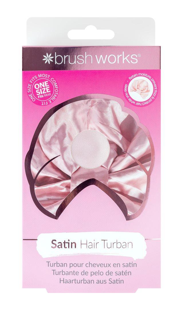 Brushworks Satin Hair Turban (1 Stk)