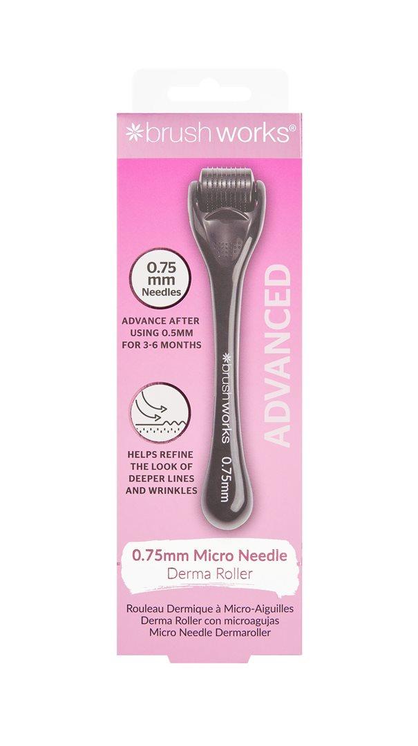 Brushworks Micro Needle Derma Roller rouleau à micro-aiguilles 0.75mm (1 pce)
