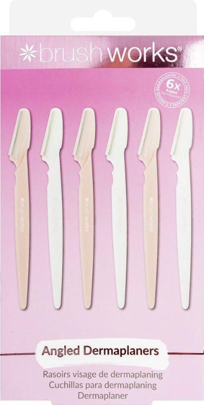 Brushworks Rasoirs dermaplaning biseautés (6 pcs)