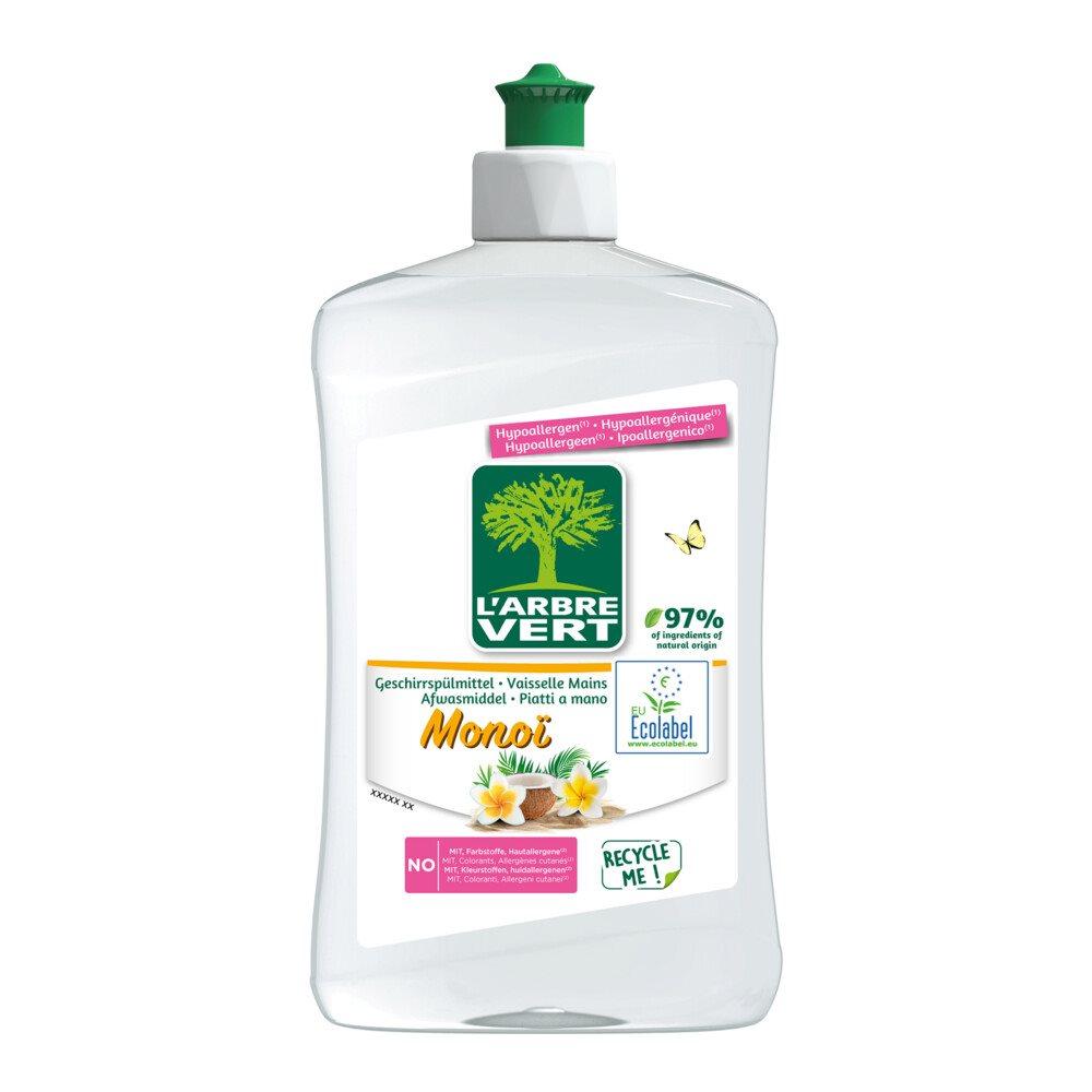 L'ARBRE VERT Geschirrspülmittel Monoï (500ml)