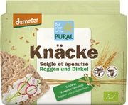 PURAL Knäckebrot Roggen Dinkel Demeter (250g)