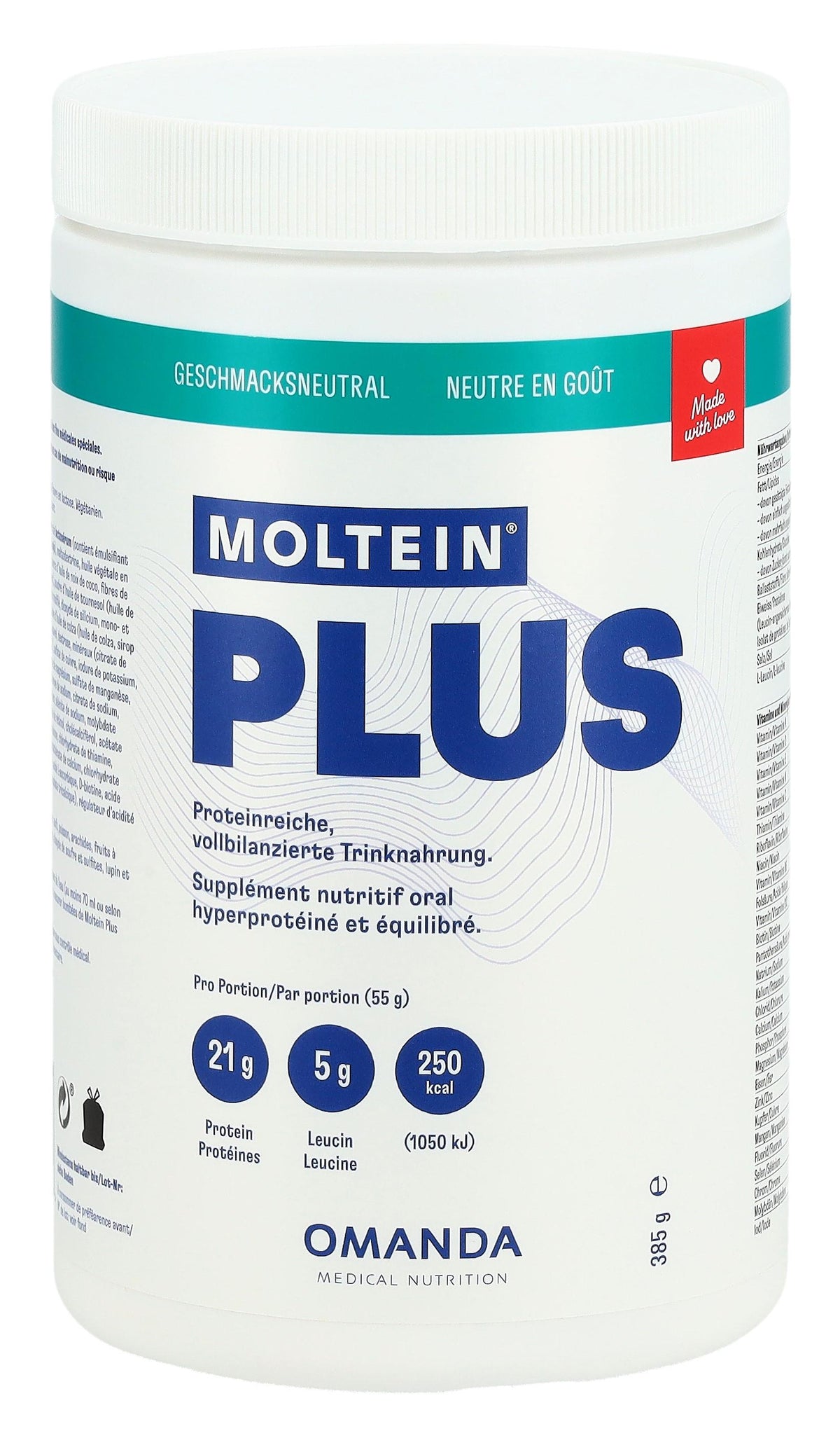 Moltein PLUS 2.5 Neutral (385g)