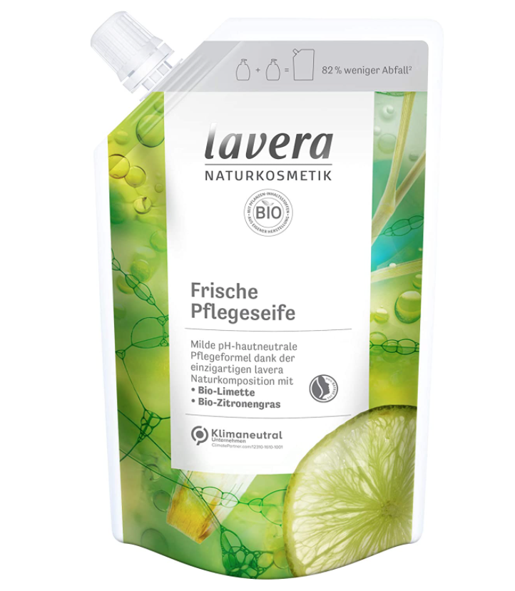 Lavera Nachfüllbeutel Frische Pflegeseife (500ml)